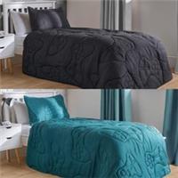 OHS Gaming Duvet Coverless Quilted 7.5 TOG Bedding Cover Pillowcase Set Embossed