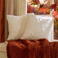 OHS Tufted Halloween Cushion Covers 2/4 Pack Fleece Warm Filled Cushions