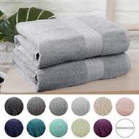 Dreamscene Luxury 100% Cotton 2 x Jumbo Bath Sheets Extra Large Soft Towels Bale