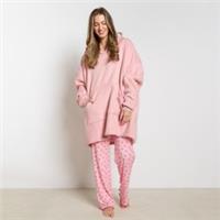OHS Hoodie Blanket Oversized Ultra Plush Sherpa Giant Big Hooded Sweatshirt