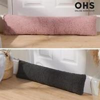 Draught Excluder Door Insulator Window Snake Draft Teddy Stopper Energy Saving