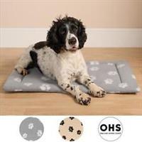 Paw Dog Bed Mat Whelping Crate Kennel Soft Fleece Puppy Kitten Bedding Cushion