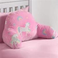 Unicorn Reading Pillow Cushion Fleece Backrest Neck Lumbar Chair Support Seat