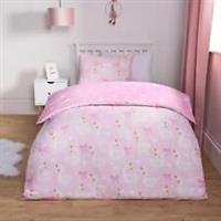 Swan Heart Duvet Cover Bedding Set Reversible with Pillowcase Kids Single Double