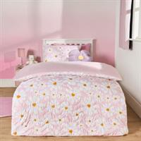 Daisy Pinsonic Duvet Cover Quilt Pillowcase Quilted Single Floral Bedding Set