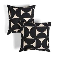 OHS Circular Pinsonic Cushion Covers Printed Soft Square Pillowcases Home Decor
