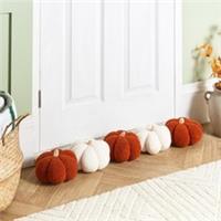 OHS Pumpkin Draught Excluder Draft Insulation Wind Blocker Door Stopper Decor