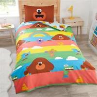 Hey Dugee Duvet Cover Set Reversible Polycotton Quilt Kids Pillowcase Bedding