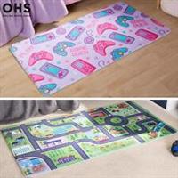 Kids Rug Supersoft Washable Gaming Rugs Bedroom Living Room Non Slip Carpet Mat