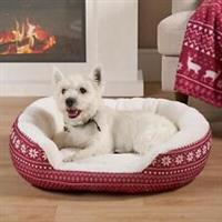 Nordic Pet Bed Dog Soft Warm Cushion Fluffy Sherpa Fleece Thermal Cat Puppy Mat