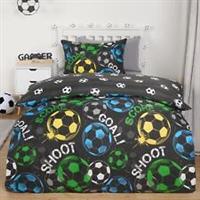 Football Duvet Cover Quilt Bedding Set Pillowcase Reversible Kids Single Double