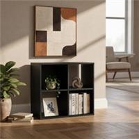 OHS Oslo Cube Storage Wood Effect Bookcase Freestanding Open Shelf Unit
