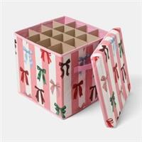 OHS Christmas Bauble Storage Box Festive Decoration Organiser Cube 64 Slots