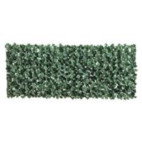 Outsunny Artificial Leaf Hedge Privacy Screen Roll Garden Fence Panel 1m x 2.4m