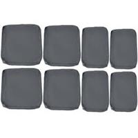 Outsunny Cushion Cover Replacement Patio Rattan Furniture Seat Cover