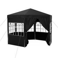 Outsunny 3.9m Outdoor Gazebo Canopy Party Tent with 6 Removable Side Walls
