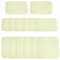 Outsunny Rattan Sofa Set Cover Cream, Refurbished