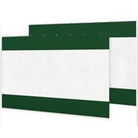 Outsunny Side Panels for Pergola, Green, Refurbished