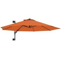 Outsunny Wall Umbrella Orange, Refurbished