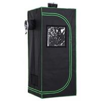 Outsunny Mylar Hydroponic Grow Tent w/ Tray 60x60x140cm, Refurbished