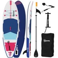 Outsunny Inflatable Stand Up Paddle Board for Adults, Max Load 160KG