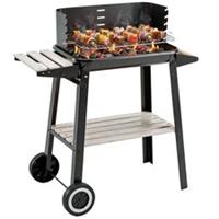 Outsunny Charcoal BBQ Grill Trolley Barbecue Patio Outdoor Garden Heating Smoker