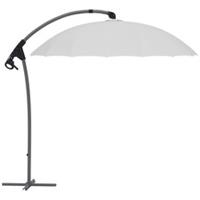 Outsunny 2.7m Cantilever Parasol w/ Cross Base, Crank Handle, Refurbished