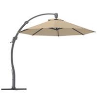 Outsunny 3(m) Garden Cantilever Parasol with Crank Aluminium Frame Refurbished