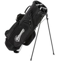 Outsunny Golf Stand Bag 6 Way Full-Length Dividers, Waterproof Golf Bag Grey