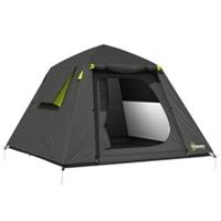 Outsunny 2 Man Camping Tent 3000mm Waterproof Tent Dark Grey & Green