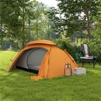 Outsunny Camping Tent Dome Tent with Removable Rainfly for 1-2 Man Refurbished