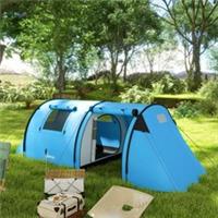 Outsunny 2 Room Camping Family Tent for 3-4 Man, 3000mm Waterproof Refurbished