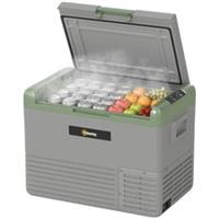Outsunny 40L Car Refrigerator 12V Portable Freezer for Camping, Light Green