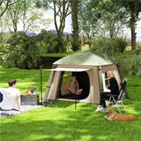 Outsunny Inflatable Camping Tent, Easy Setup 2 Man Tent Refurbished