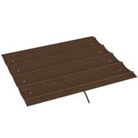 Outsunny 3x2m Frame 2.86x2.45m Pergola Replacement Cover, Coffee, Refurbished