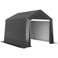 Outsunny 3x3m Heavy Duty Waterproof Storage Shed, Dark Grey, Refurbished