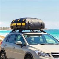 Outsunny Car Roof Bag, 21 Cubic Feet Waterproof Car Roof Box, Yellow
