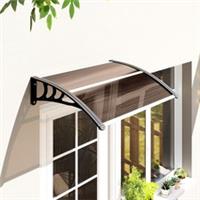 Outsunny Outdoor Window Door Canopy with Awning Porch UV Water Cover Refurbished
