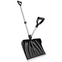 Outsunny Heavy-Duty Snow Shovel with Assist Handle and 45cm Wide Blade