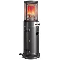 Outsunny Gas Patio Heater, 11 kW Portable Propane Outdoor Heater, Black