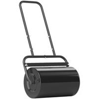 Outsunny Combination Push w/ 38L Sand or Water Garden Lawn Roller Black