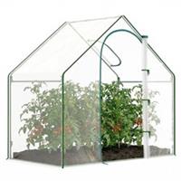 Outsunny Portable Walk-in PVC Greenhouse w/ Zipped Door for Flowers Plant