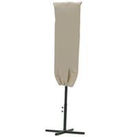 Outsunny Garden Parasol Cover for 2-4m Outdoor Umbrella Protector w/ Rod, Zipper