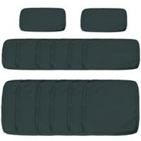 Outsunny Garden Rattan Sofa Set Polyester Cover Replacement No Cushion