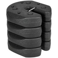 Outsunny Gazebo Weights Set of 4 with Reinforce Pins, Total 12KG Weights