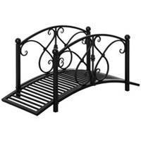 Outsunny Decorative Garden Bridge Landscaping with Railings for Creek Pond