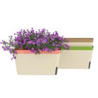 Outsunny 3 Pcs Self Watering Plant Pots w/ Visual Water Level Window
