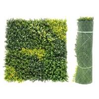 Outsunny Artificial Grass Wall Panel, Greenery Wall, 100x100 cm, Green