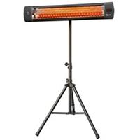Outsunny 2500 W Electric Infrared Patio Heater, IP65 Garden Heater, Black