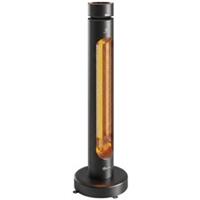 Outsunny 2000 W Electric Infrared Patio Heater with Oscillation, Black